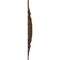Ekena Millwork Orleans Ceiling Medallion (Canopies up to 8 1/4"), 38 3/8"OD x 6 5/8"ID x 2 7/8"P, Root Beer Crackle CM38OLRBC - alternate 4